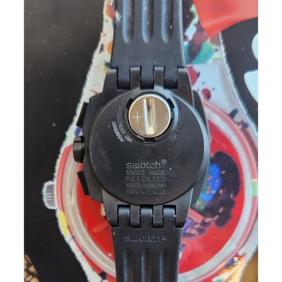 Swatch watch MISTER CHRONO SUIB400 2008 Chrono New old stock - Picture 6 of 9